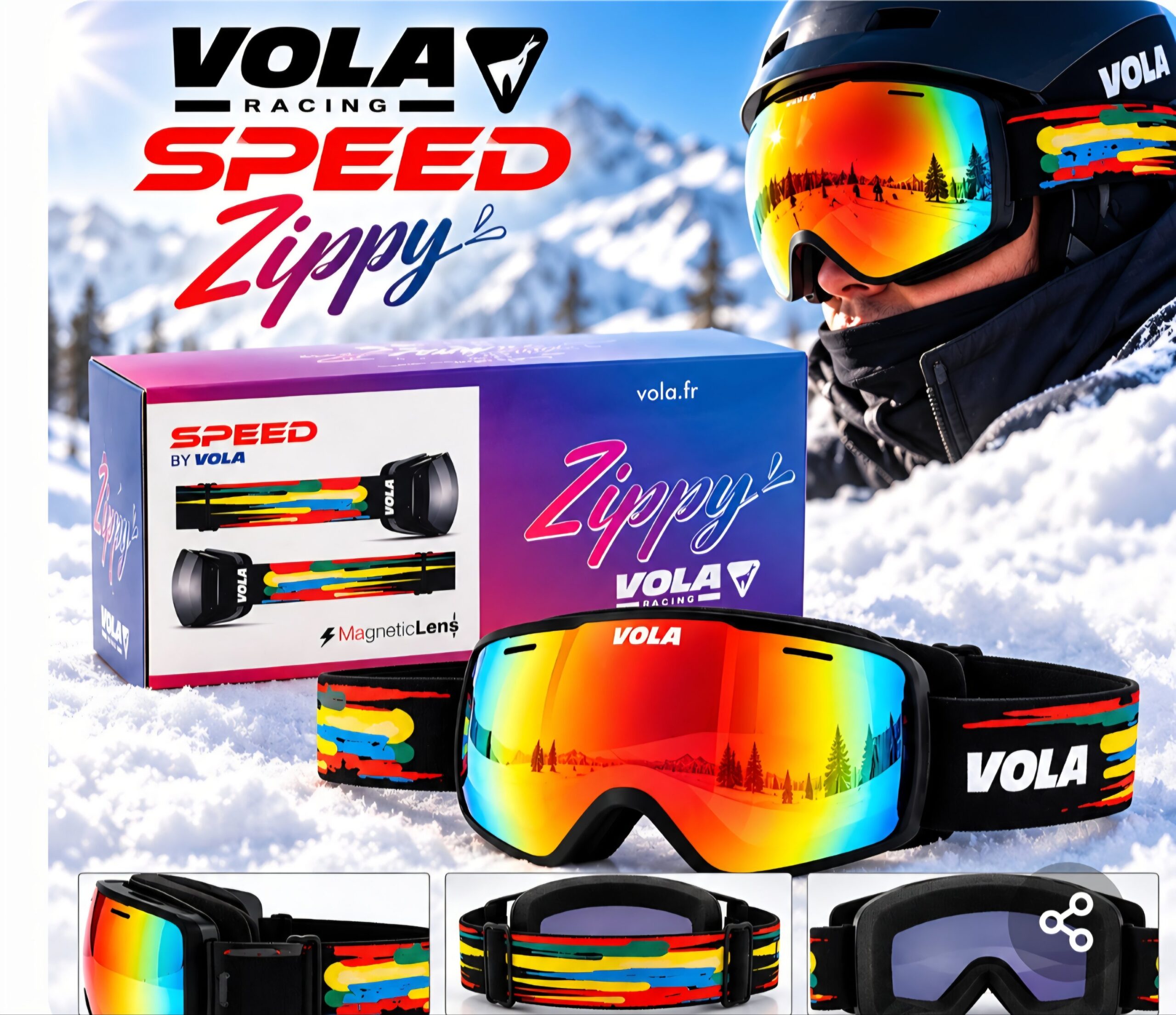 VOLA SPEED Zippy Skibrille