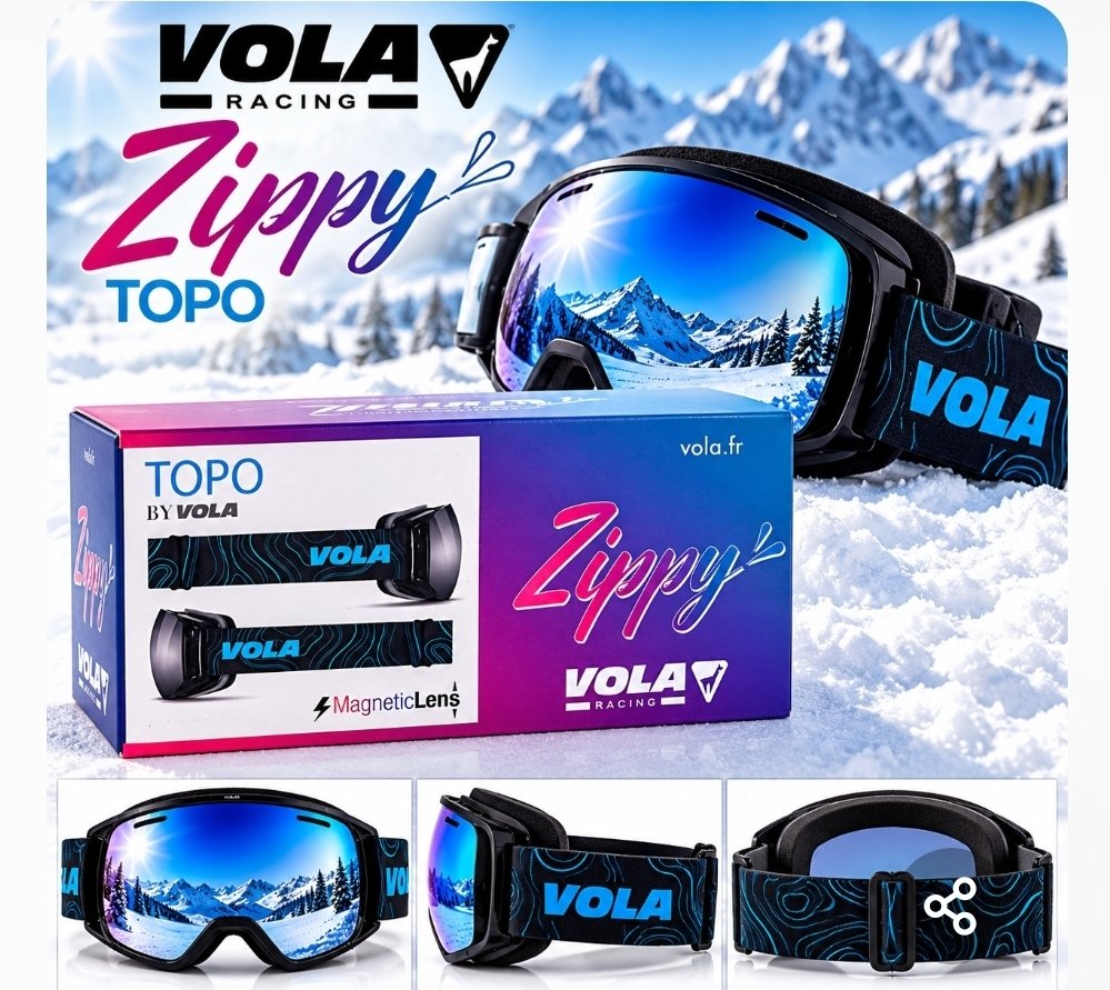 VOLA Zippy TOPO Skibrille